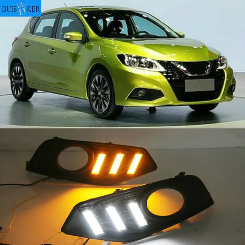 1 Pair For Nissan Tiida 2016-2019 of 12V Car Auto LED Daytime Running Light Lamp DRL Fog Lamp
1 Pair For Nissan Tiida 2016-2019 of 12V Car Auto LED Daytime Running Light Lamp DRL Fog Lamp