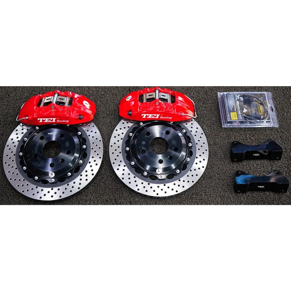 BIG BRAKE KIT For CADILLAC XT4 XT5 XT6 18Inch 4 Piston Brake Caliper with Drilled Disc Rotor 2016-2021
BIG BRAKE KIT For CADILLAC XT4 XT5 XT6 18Inch 4 Piston Brake Caliper with Drilled Disc Rotor 2016-2021