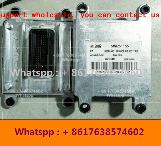 ECU for Great Wall Hover Car Engine Control Unit/MT20U2 SMW251166 B6000440 22U28309319 28317963/28207671 B6000243 01603315
ECU for Great Wall Hover Car Engine Control Unit/MT20U2 SMW251166 B6000440 22U28309319 28317963/28207671 B6000243 01603315