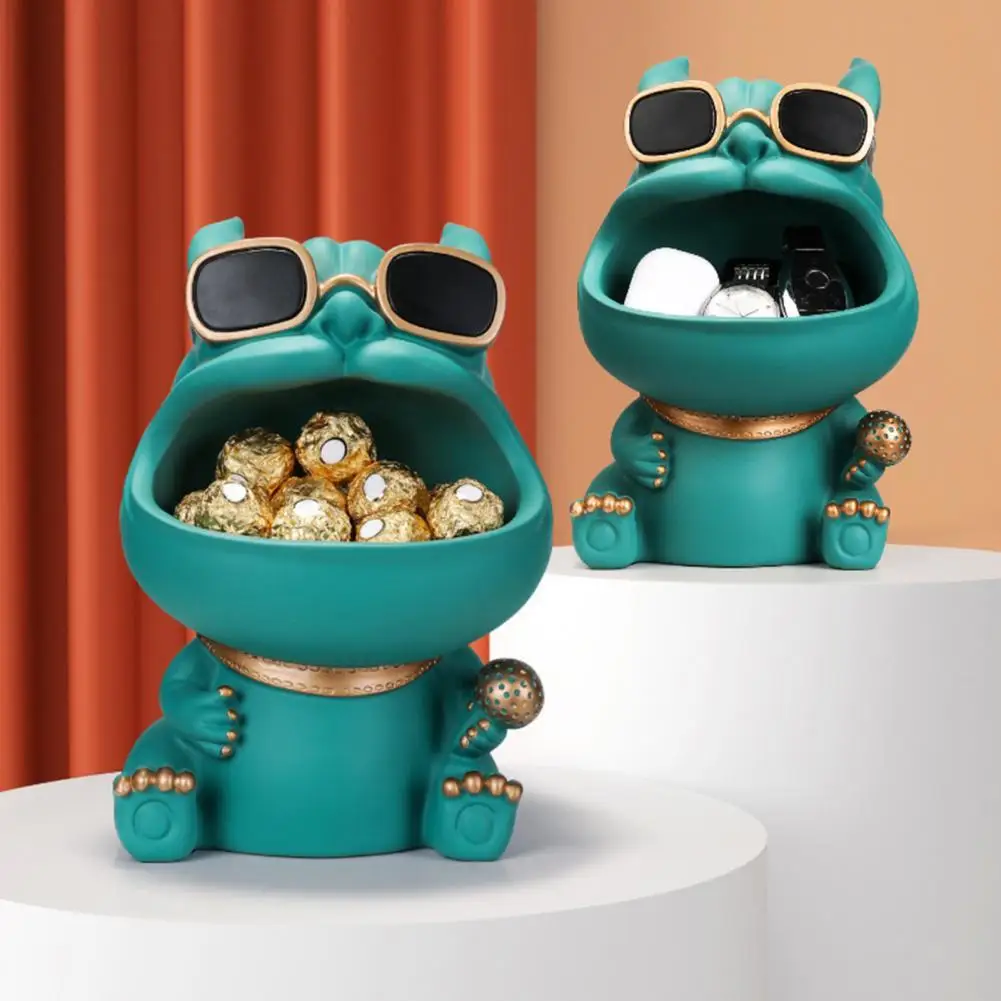 Cool Dog Figurines Big Mouth Storage Box Statue Resin Animal Decorative Home Decoration Accessories for Living Room
Cool Dog Figurines Big Mouth Storage Box Statue Resin Animal Decorative Home Decoration Accessories for Living Room