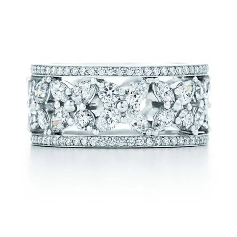 Роскошное кольцо из стерлингового серебра 925 пробы в виде снежинки, брендовые ювелирные изделия, модные кольца с камнем, бриллиантами для женщин
Роскошное кольцо из стерлингового серебра 925 пробы в виде снежинки, брендовые ювелирные изделия, модные кольца с камнем, бриллиантами для женщин