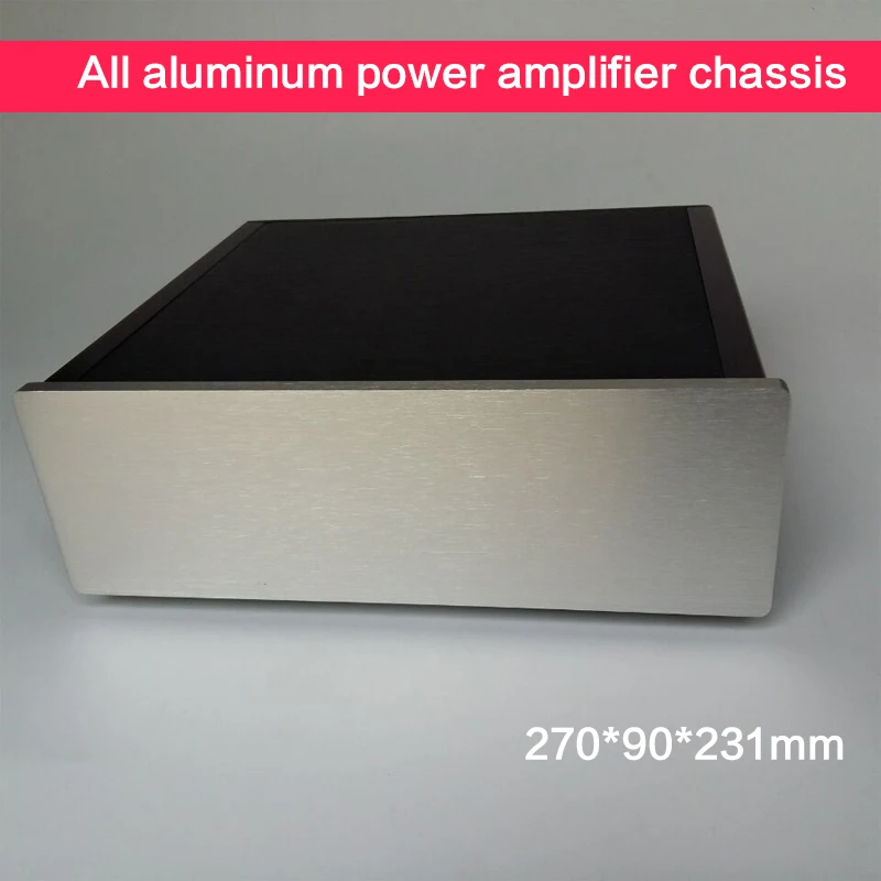 DIY All-aluminum Power Amplifier Chassis 2709 Front Stage Case Power Supply Shell Amplifier Box Blank Panel 270*90*231mm
DIY All-aluminum Power Amplifier Chassis 2709 Front Stage Case Power Supply Shell Amplifier Box Blank Panel 270*90*231mm