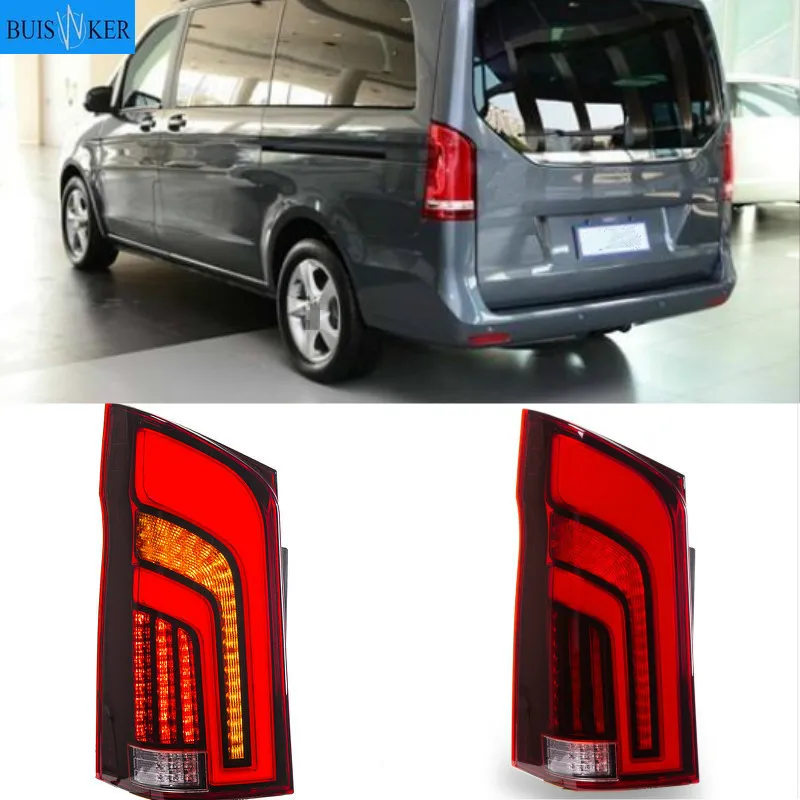 New LED Taillights Assembly For Benz Metris V260 2016-2019 LED Rear Lamp Brake Reverse Light Rear Back Up Lamp DRL Car Taillight
New LED Taillights Assembly For Benz Metris V260 2016-2019 LED Rear Lamp Brake Reverse Light Rear Back Up Lamp DRL Car Taillight