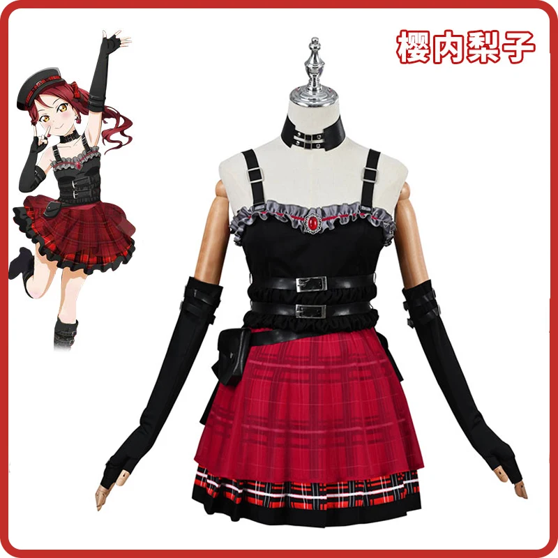 Lovelive Cos Aqours Sakurauchi Riko Косплей Стрельба Звездный Воин Костюм Платье Guilty Kiss индивидуальная униформа C
Lovelive Cos Aqours Sakurauchi Riko Косплей Стрельба Звездный Воин Костюм Платье Guilty Kiss индивидуальная униформа C