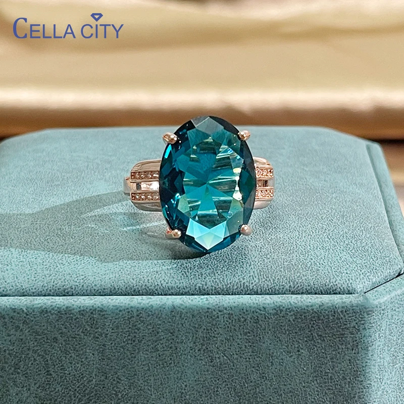 Классическое кольцо Cellacity из стерлингового серебра 925 пробы для женщин с овальной формы, драгоценными камнями синего цвета, цвет розового золота, подарок на свадьбу
Классическое кольцо Cellacity из стерлингового серебра 925 пробы для женщин с овальной формы, драгоценными камнями синего цвета, цвет розового золота, подарок на свадьбу