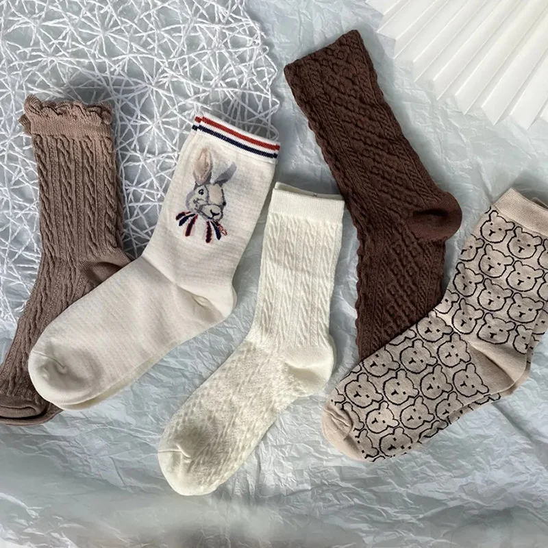 5 Pairs Print Silver Cotton Women's Socks Ethnic Harajuku Vintage Streetwear Long Socks for Women Japan Style Christmas Sock Gif
5 Pairs Print Silver Cotton Women's Socks Ethnic Harajuku Vintage Streetwear Long Socks for Women Japan Style Christmas Sock Gif