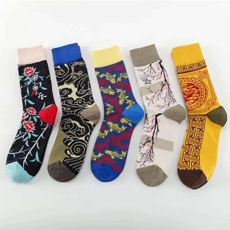 5 pairs of socks large size autumn and winter new men and women couple tide socks men's long tube cotton socks socks wholesale
5 pairs of socks large size autumn and winter new men and women couple tide socks men's long tube cotton socks socks wholesale