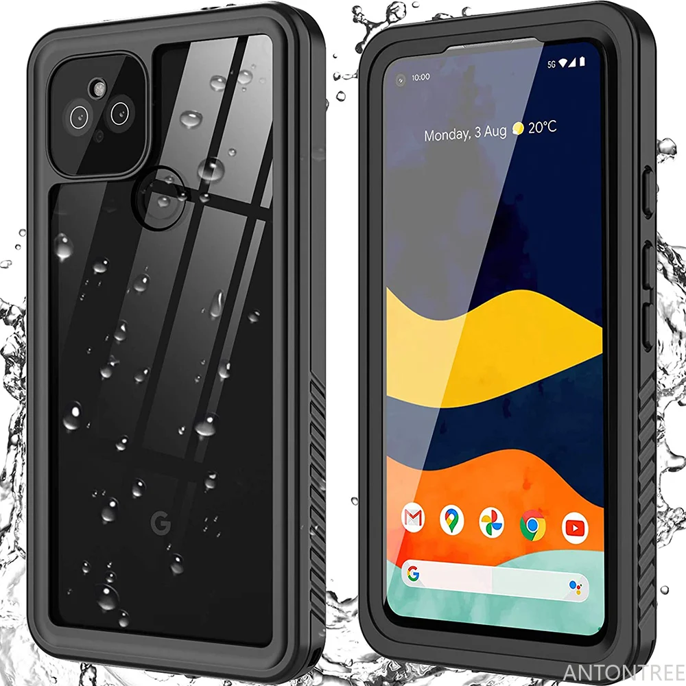 Pixel 4A 5G Waterproof Case for Google Pixel 4a 5g Swim Proof Case Built-in Screen Protector Cover Protection Capa Funda
Pixel 4A 5G Waterproof Case for Google Pixel 4a 5g Swim Proof Case Built-in Screen Protector Cover Protection Capa Funda