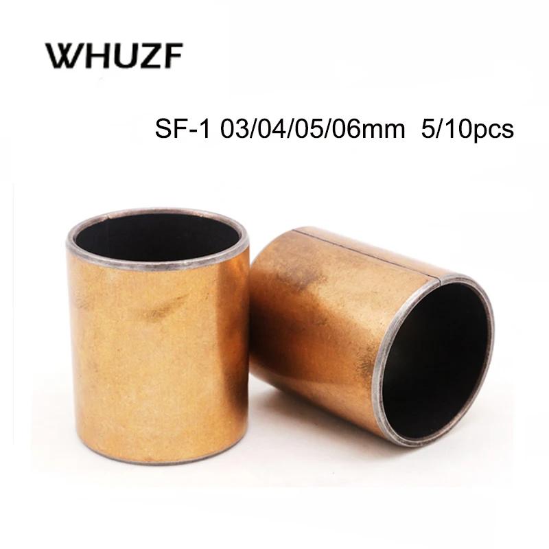 50Pcs SF1 SF-1 Inner diameter 3mm 4mm 5mm 6mm Self Lubricating Composite Bearing Bushing Sleeve Free Shipping
50Pcs SF1 SF-1 Inner diameter 3mm 4mm 5mm 6mm Self Lubricating Composite Bearing Bushing Sleeve Free Shipping