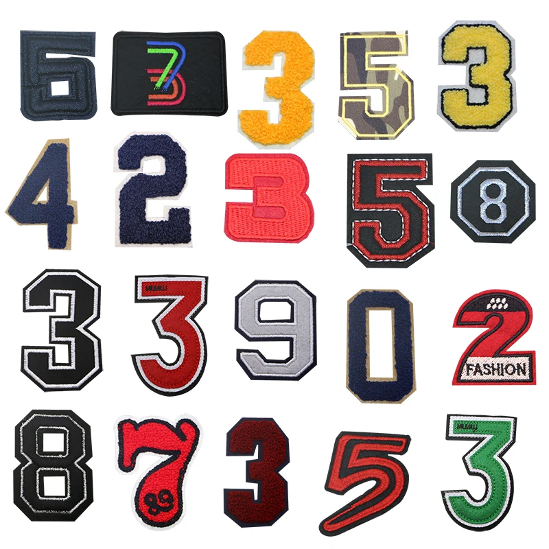 1PCS Towel Chenille 3D Digital Number1234567890 English Letter Patch Embroidered Decal Children's Wear Name DIY Stripe
1PCS Towel Chenille 3D Digital Number1234567890 English Letter Patch Embroidered Decal Children's Wear Name DIY Stripe