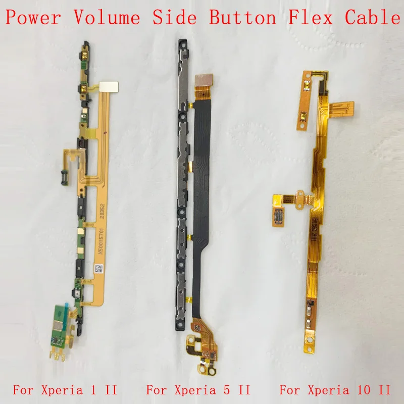 Power On Off Button Volume Switch Control Flex Cable Ribbon For Sony Xperia 1 II 5 II 10 II Power Volume Side Button Flex
Power On Off Button Volume Switch Control Flex Cable Ribbon For Sony Xperia 1 II 5 II 10 II Power Volume Side Button Flex