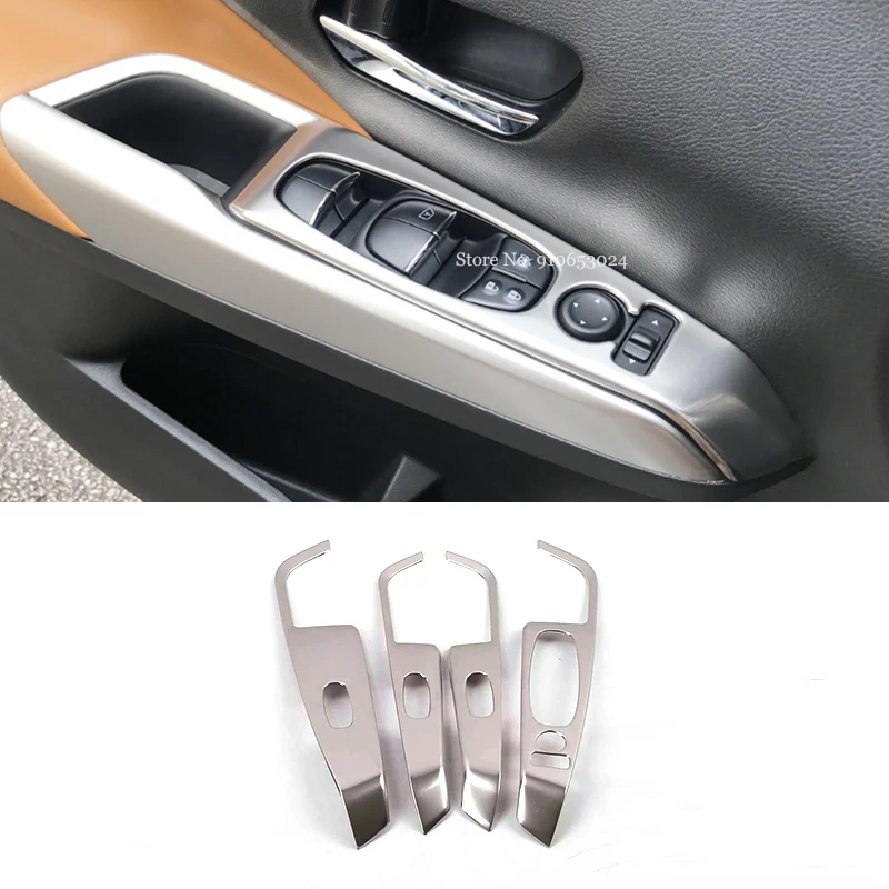 For Nissan Kicks 2017-2021 Stainless steel LHD Door Window glass Lift Control Switch Panel Cover Trim Car-Styling Accessories
For Nissan Kicks 2017-2021 Stainless steel LHD Door Window glass Lift Control Switch Panel Cover Trim Car-Styling Accessories