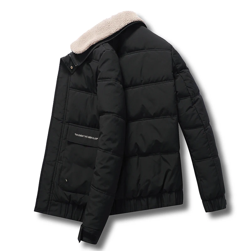 2022 Winter Men Thick Warm Parka Coat Male Casual Lamb Collar Cotton Padded Jacket Outwear Male M-4XL
2022 Winter Men Thick Warm Parka Coat Male Casual Lamb Collar Cotton Padded Jacket Outwear Male M-4XL