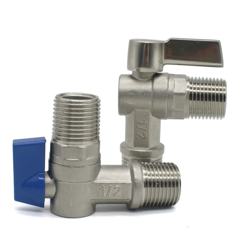 Full Bore Large Flow SS304, 1/2" External Thread Triangle Valve Toilet Water Heater Cold And Hot Water General Water Valve
Full Bore Large Flow SS304, 1/2" External Thread Triangle Valve Toilet Water Heater Cold And Hot Water General Water Valve