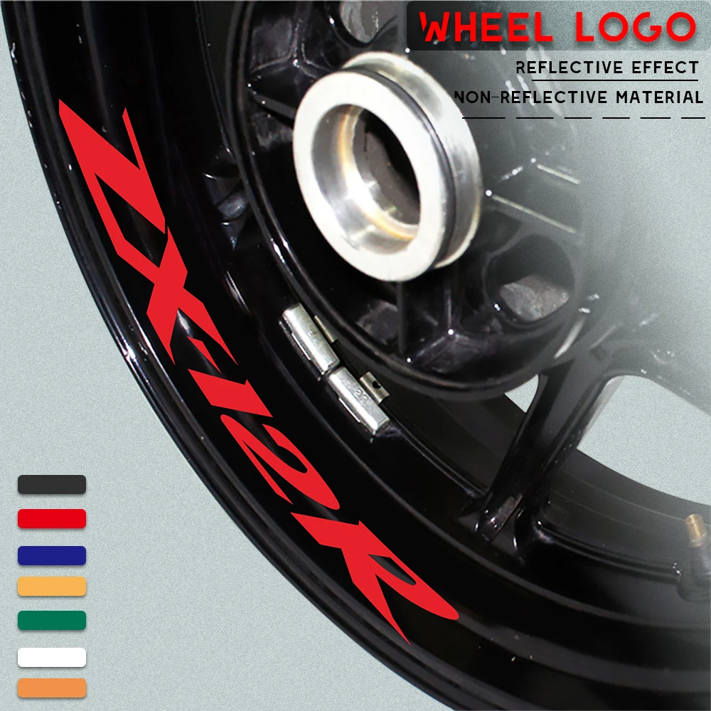 New Motorcycle tire sticker reflective belt bike decal decoration cool waterproof logo for KAWASAKI ZX-12R ZX12R zx 12r
New Motorcycle tire sticker reflective belt bike decal decoration cool waterproof logo for KAWASAKI ZX-12R ZX12R zx 12r