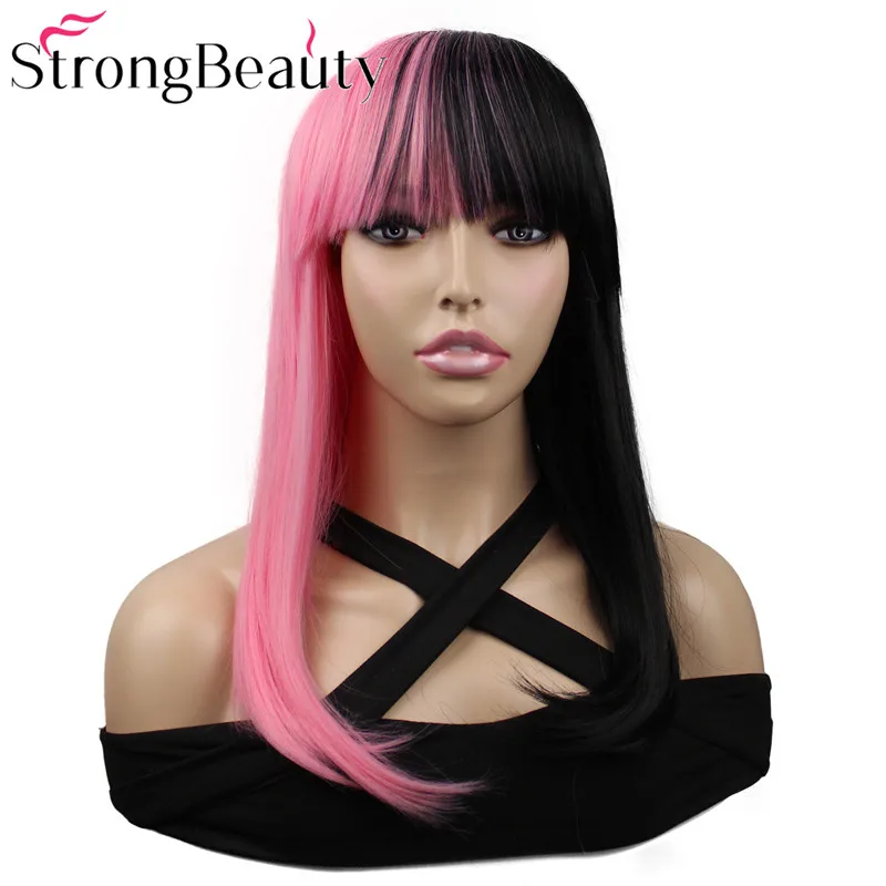 Прямые парики StrongBeauty, полурозовые и полублэк, из синтетических волос, термостойкие, для косплея, женские парики
Прямые парики StrongBeauty, полурозовые и полублэк, из синтетических волос, термостойкие, для косплея, женские парики