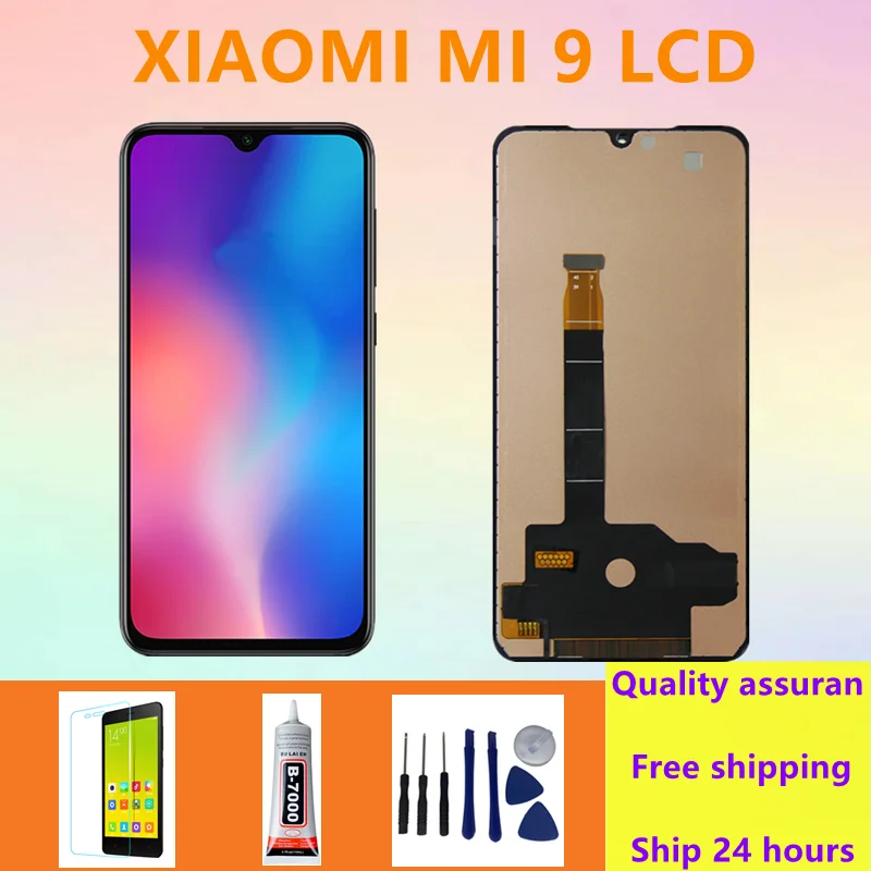 TFT For Xiaomi Mi 9 LCD Touch Screen Digitizer Assembly Replacement With Frame For Xiaomi MI9 mi 9 LCD Screen
TFT For Xiaomi Mi 9 LCD Touch Screen Digitizer Assembly Replacement With Frame For Xiaomi MI9 mi 9 LCD Screen