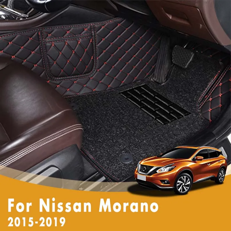 RHD Luxury Double Layer Wire Loop Carpets Car Floor Mats For Nissan Morano 2019 2018 2017 2016 2015 Artificial Floorliners Cover
RHD Luxury Double Layer Wire Loop Carpets Car Floor Mats For Nissan Morano 2019 2018 2017 2016 2015 Artificial Floorliners Cover