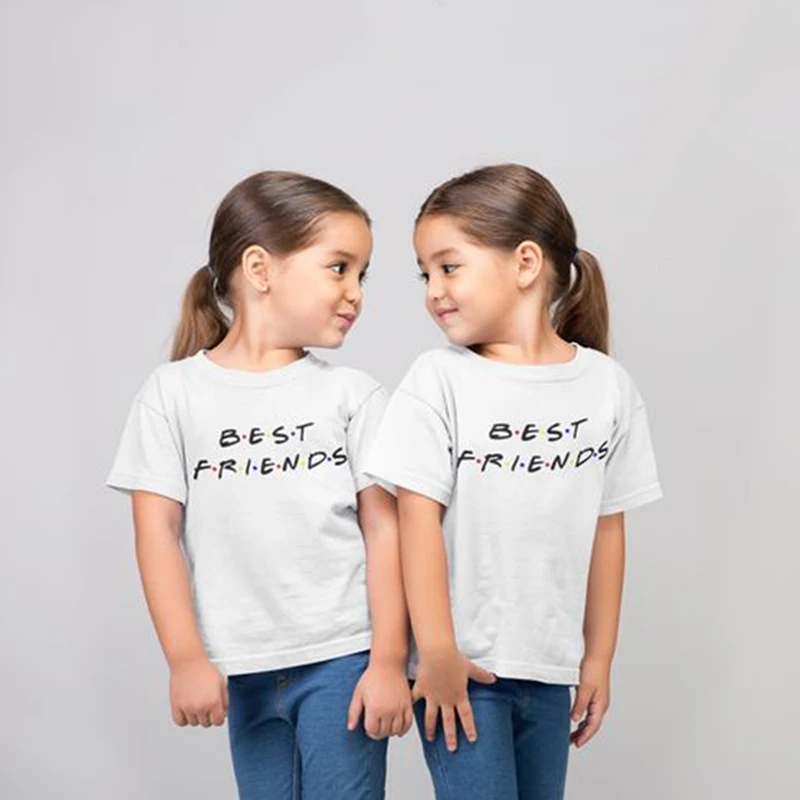 1pcs BEST FRIENDS Matching Summer T-shirt Kids Boys Girls Cousins Siblings Tees Tops Friends Funny Fashion Casual T Shirts
1pcs BEST FRIENDS Matching Summer T-shirt Kids Boys Girls Cousins Siblings Tees Tops Friends Funny Fashion Casual T Shirts