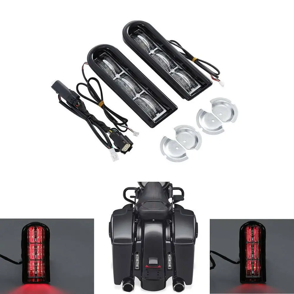 Motorcycle LED Inserts Saddlebag Support Light For Harley Touring Electra Glide Road King FLHX Road Glide Ultra FLTRU 2014-2023
Motorcycle LED Inserts Saddlebag Support Light For Harley Touring Electra Glide Road King FLHX Road Glide Ultra FLTRU 2014-2023