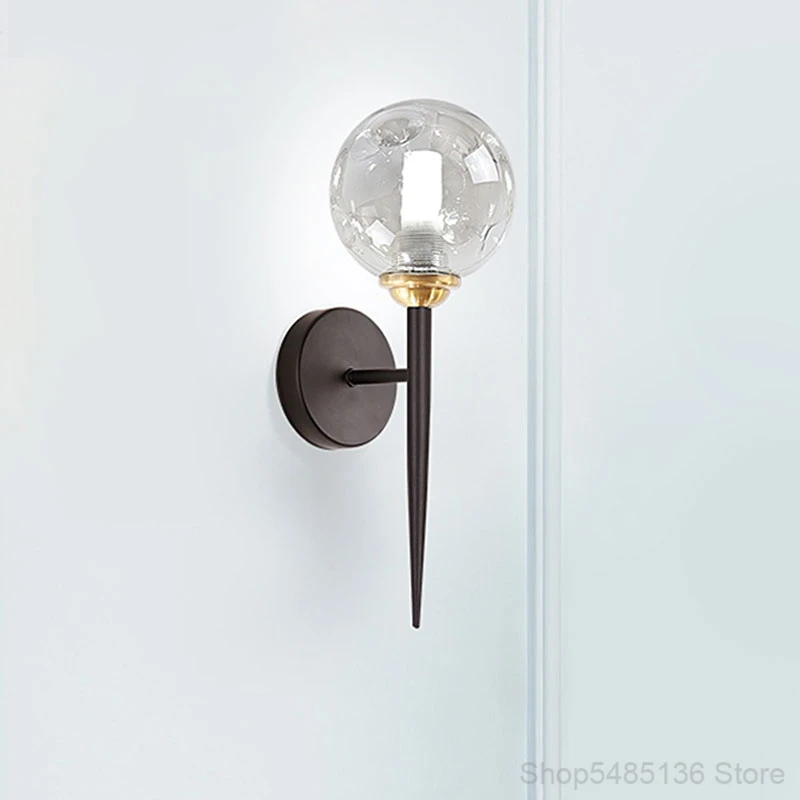 Nordic Glass Wall Lamp Living Room Bedroom Wall Lights for Home Decor Modern Wall Lighting Dining Room Bathroom Led Mirror Light
Nordic Glass Wall Lamp Living Room Bedroom Wall Lights for Home Decor Modern Wall Lighting Dining Room Bathroom Led Mirror Light