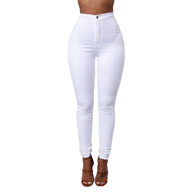 Slim Fit Skinny Jeans Woman White Black High Waist Render Elastic Jeans Vintage Long Pants Femme Casual Pencil Pants Denim Jeans
Slim Fit Skinny Jeans Woman White Black High Waist Render Elastic Jeans Vintage Long Pants Femme Casual Pencil Pants Denim Jeans