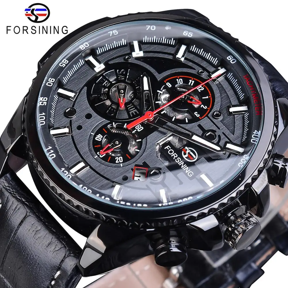 Forsining Full Black 2025 Мужские спортивные автоматические наручные часы Лучший бренд класса люкс Прозрачный календарь с дисплеем Механические часы
Forsining Full Black 2025 Мужские спортивные автоматические наручные часы Лучший бренд класса люкс Прозрачный календарь с дисплеем Механические часы