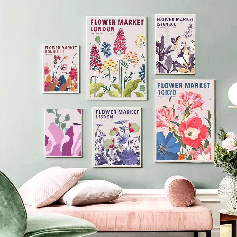 Abstract Flower Market Vintage Watercolor Wall Art Canvas Painting Nordic Posters And Prints Wall Pictures For Living Room Decor
Abstract Flower Market Vintage Watercolor Wall Art Canvas Painting Nordic Posters And Prints Wall Pictures For Living Room Decor