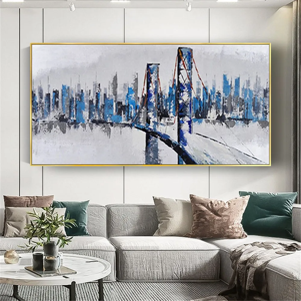 New Design Modern New York Oil Paintings Decor Living Room Wall Pictures Large Canvas Wall Art Pictures Landscaple Painting Trim
New Design Modern New York Oil Paintings Decor Living Room Wall Pictures Large Canvas Wall Art Pictures Landscaple Painting Trim