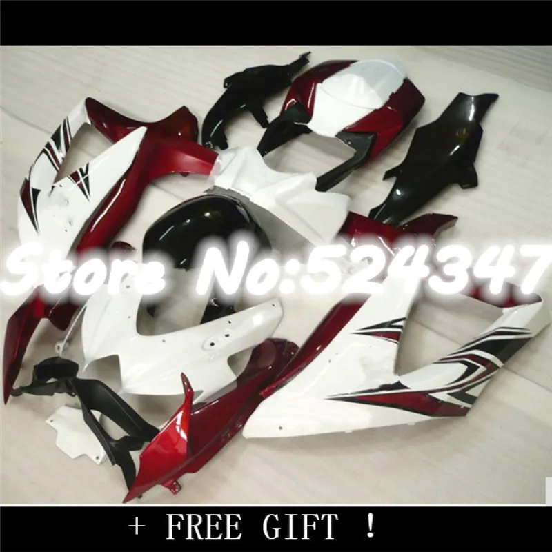 Motorcycle Fairing for GSXR600 2008 - 2010 K8 Fairings for Suzuki GSXR600 2009 Fairings GSX-R600 09 10 red white black
Motorcycle Fairing for GSXR600 2008 - 2010 K8 Fairings for Suzuki GSXR600 2009 Fairings GSX-R600 09 10 red white black