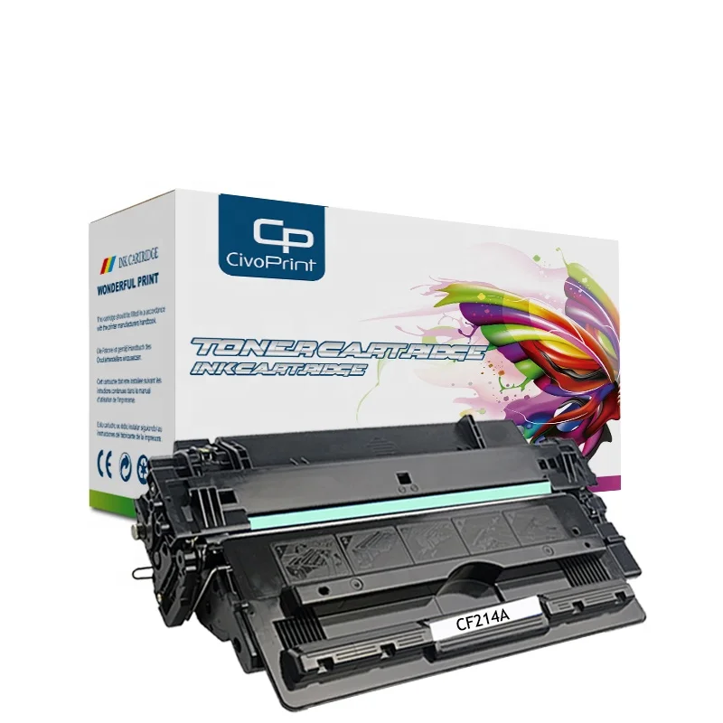 Картридж с тонером civoprint CF214A 214a для HP LaserJet Enterprise 700 M712dn M712xh M725, 10 страниц
Картридж с тонером civoprint CF214A 214a для HP LaserJet Enterprise 700 M712dn M712xh M725, 10 страниц
