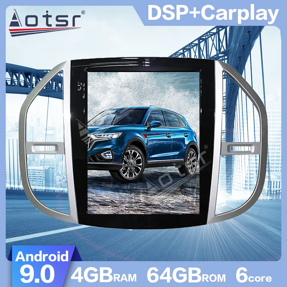 AOTSR Android 9,0 Tesla style Pad вертикальный экран 4 + 64 ГБ Автомобильный GPS-навигатор для Mercedes-Benz Vito 2016 + мультимедийный радиоплеер
AOTSR Android 9,0 Tesla style Pad вертикальный экран 4 + 64 ГБ Автомобильный GPS-навигатор для Mercedes-Benz Vito 2016 + мультимедийный радиоплеер