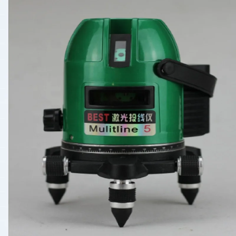 High precision 5 line green laser level with green colour / green beam level
High precision 5 line green laser level with green colour / green beam level