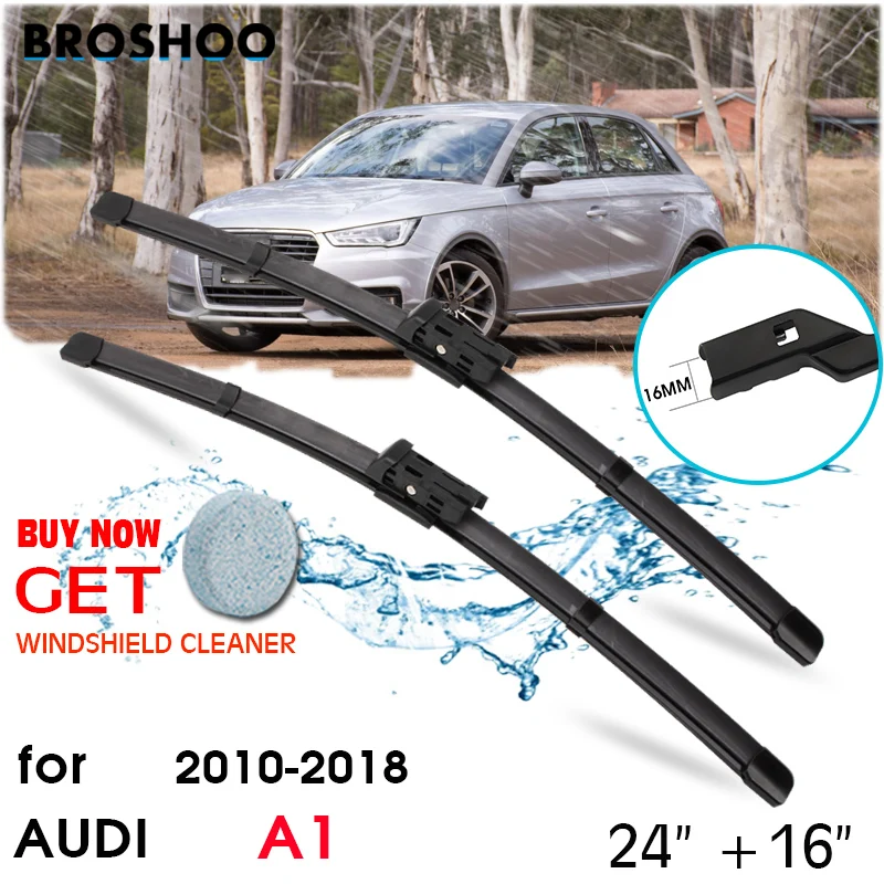 Car Wiper Blade Front Window Windscreen Windshield Wipers Blades Push Button Auto Accessories For Audi A1 24"+16" 2010-2018
Car Wiper Blade Front Window Windscreen Windshield Wipers Blades Push Button Auto Accessories For Audi A1 24"+16" 2010-2018
