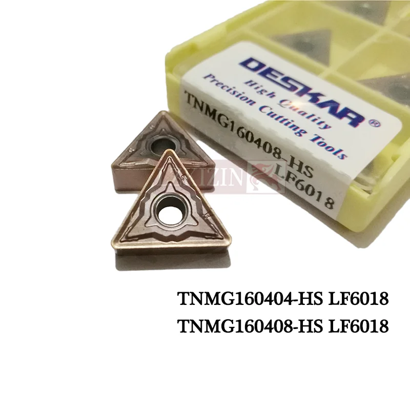 20PCS TNMG120404 TNMG120408 MQ MS HS JMS LF6018 Carbide Insert Original DESKAR CNC lathe metal Cutting tool For Stainless Steel
20PCS TNMG120404 TNMG120408 MQ MS HS JMS LF6018 Carbide Insert Original DESKAR CNC lathe metal Cutting tool For Stainless Steel