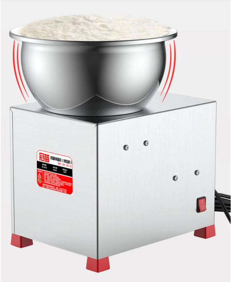 Commercial Automatic Dough Mixer 220V/110V Stainless Steel Mixer Machine Dough Kneading 150-200kg/H
Commercial Automatic Dough Mixer 220V/110V Stainless Steel Mixer Machine Dough Kneading 150-200kg/H