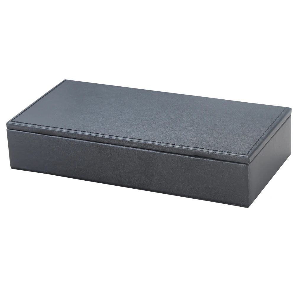 Multi-Functional Office Stationery Holder with Cover Desk Organizer PU Leather Black Pencil Box Study Supplies Storage Box
Multi-Functional Office Stationery Holder with Cover Desk Organizer PU Leather Black Pencil Box Study Supplies Storage Box