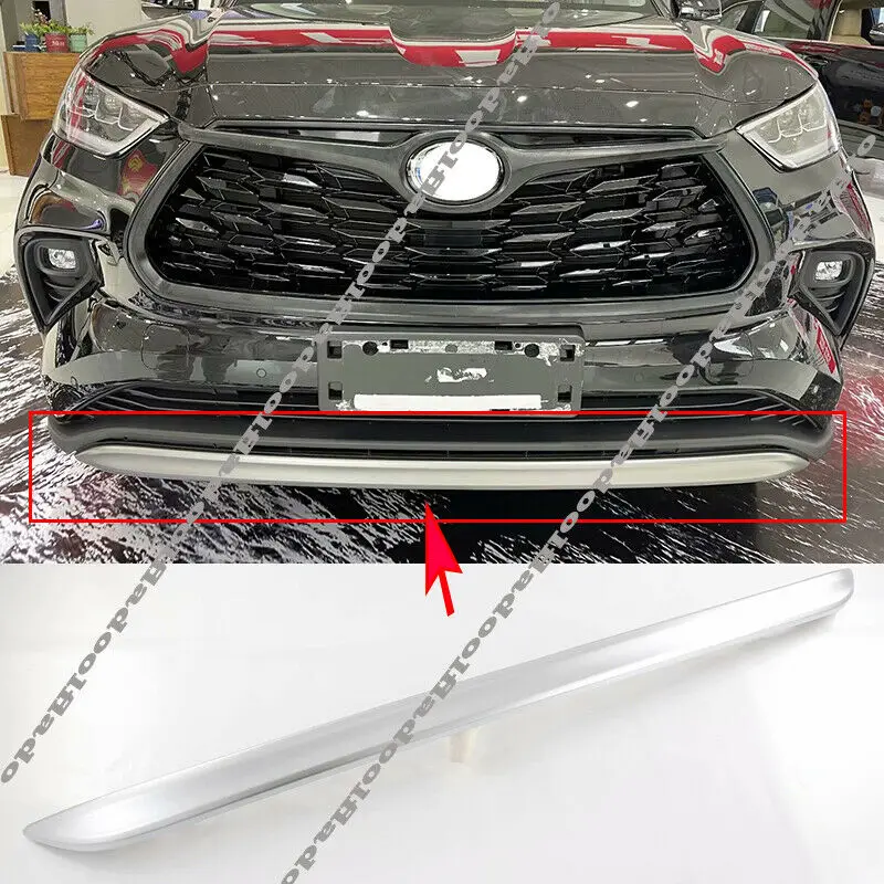 Fit For Toyota Highlander 2020-2022 ABS Chrome Car Front Bumper Lip Molding Strips Trim Accessories
Fit For Toyota Highlander 2020-2022 ABS Chrome Car Front Bumper Lip Molding Strips Trim Accessories