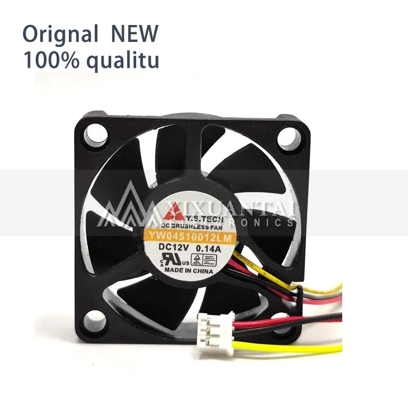 Y.S TECH YW04510012LM DC 12V 0.14A 45x45x10mm 3-wire Server Cooling Fan Y.S TECH YW04510012LM DC 12V 0.14A 45x45x10mm 3-wire Se
Y.S TECH YW04510012LM DC 12V 0.14A 45x45x10mm 3-wire Server Cooling Fan Y.S TECH YW04510012LM DC 12V 0.14A 45x45x10mm 3-wire Se