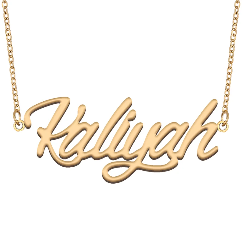 Necklace with Name Kaliyah for His Her Family Member Best Friend Birthday Gifts on Christmas Mother Day Valentine's Day
Necklace with Name Kaliyah for His Her Family Member Best Friend Birthday Gifts on Christmas Mother Day Valentine's Day