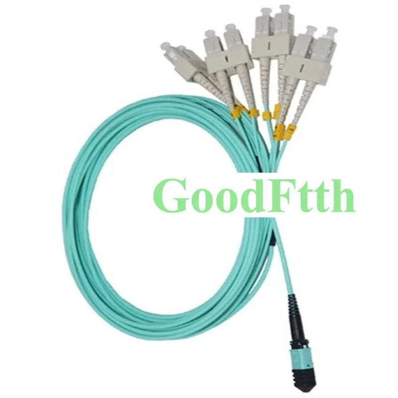Harness Patch Cords Female MPO-SC OM3 8 Cores GoodFtth 1m 2m 3m 4m 5m 6m 7m 8m 10m 15m 2pcs/Lot
Harness Patch Cords Female MPO-SC OM3 8 Cores GoodFtth 1m 2m 3m 4m 5m 6m 7m 8m 10m 15m 2pcs/Lot