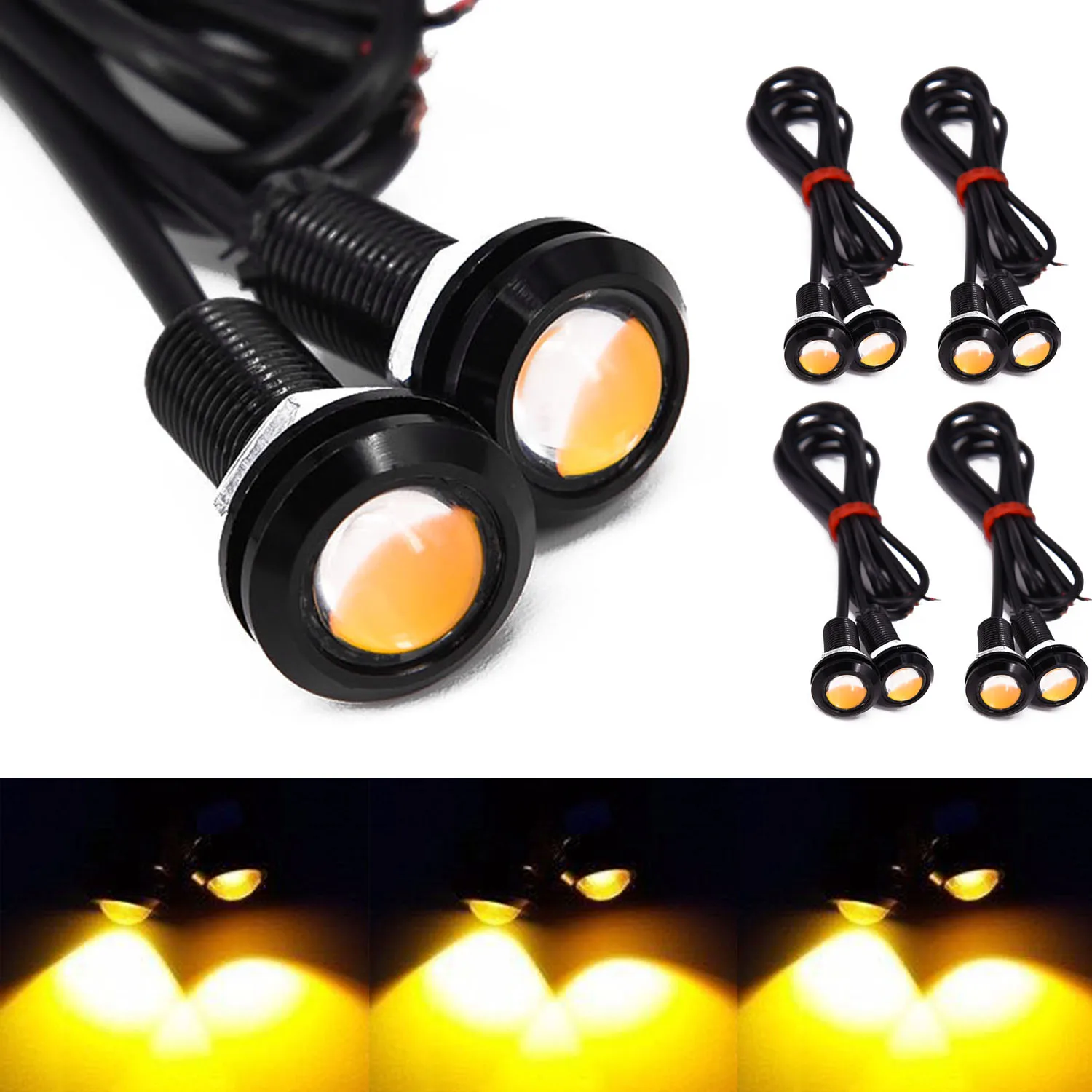 10x Yellow 9W LED Light Car DRL Daytime Running Turn Signal Light Fit All Car Pickup Truck SUV Wagen Motorcycle Boat
10x Yellow 9W LED Light Car DRL Daytime Running Turn Signal Light Fit All Car Pickup Truck SUV Wagen Motorcycle Boat