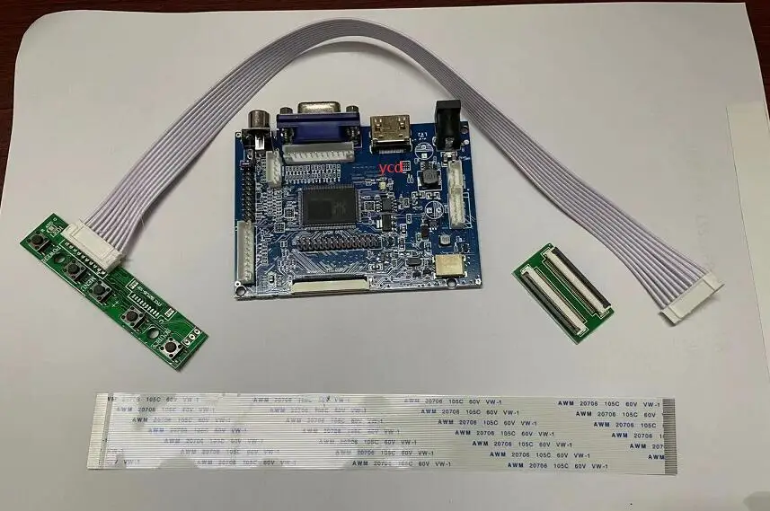 Универсальная плата драйвера VGA 2AV TTL LVDS, плата контроллера, модуль монитора, комплект для 800*480 800*600 1024*600 40pin 50pin 60pin LCD p
Универсальная плата драйвера VGA 2AV TTL LVDS, плата контроллера, модуль монитора, комплект для 800*480 800*600 1024*600 40pin 50pin 60pin LCD p