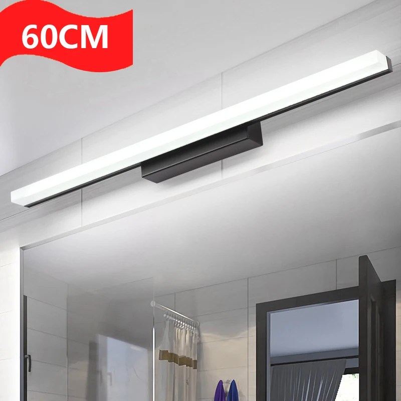 40CM 50CM 60CM Popular Bathroom Led Mirror Light AC85-265V 14W Bedroom Acrylic Vanity Wall Lamp Study Decoration Lighting
40CM 50CM 60CM Popular Bathroom Led Mirror Light AC85-265V 14W Bedroom Acrylic Vanity Wall Lamp Study Decoration Lighting