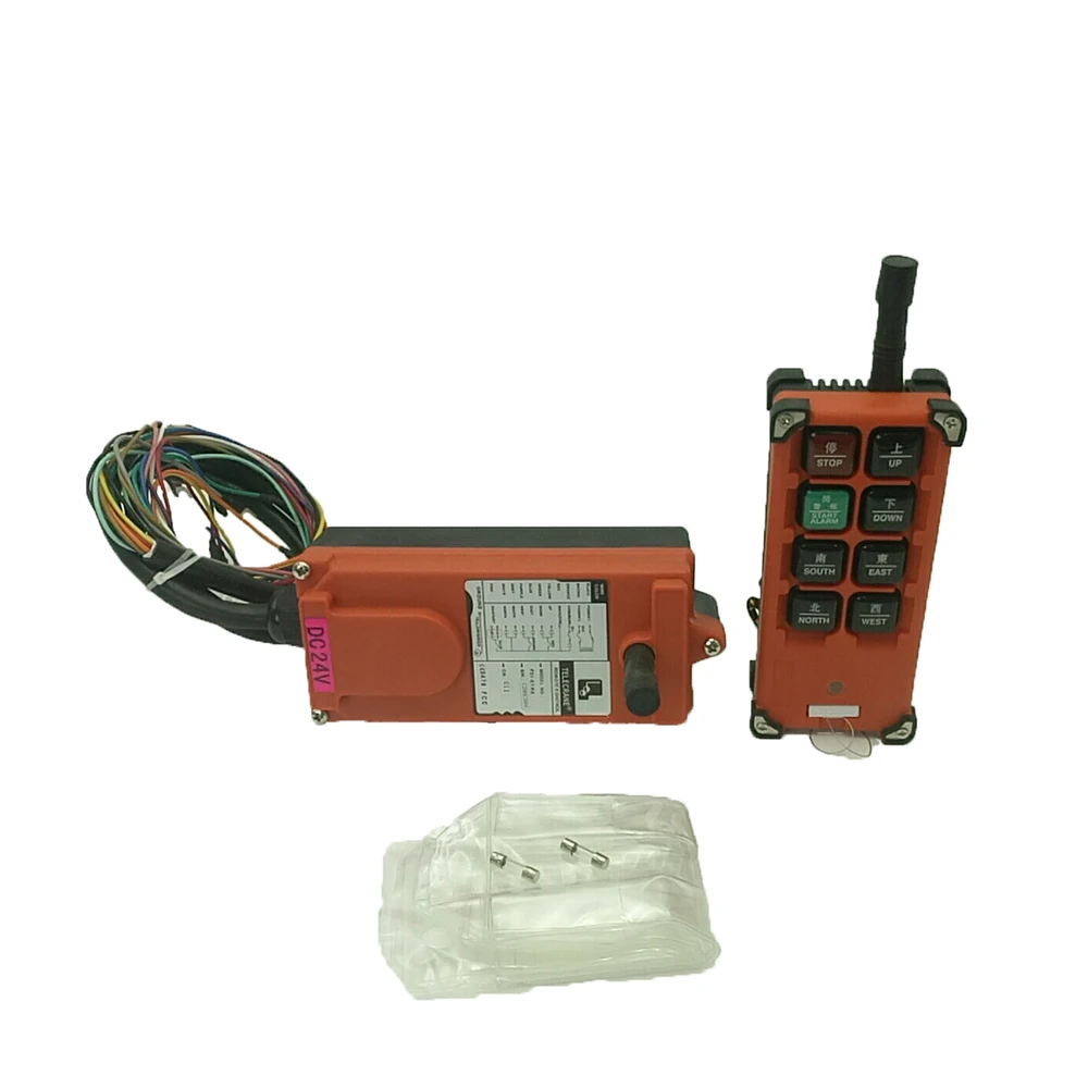 24V F21-E1B Industrial remote controller switches Hoist Crane Control Lift Crane 1 transmitter +1 receiver
24V F21-E1B Industrial remote controller switches Hoist Crane Control Lift Crane 1 transmitter +1 receiver