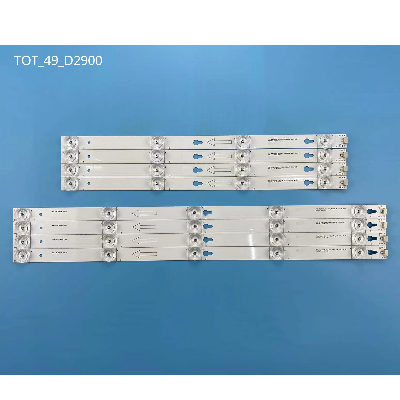Светодиодная лента для подсветки 49S405 49S403 2D02900 2D02899 LVF490CSOT D49A620U 49D2900 A B 49HR330M04B0 49HR330M05A0 V6 U49P6066, 8 светодиодный т.
Светодиодная лента для подсветки 49S405 49S403 2D02900 2D02899 LVF490CSOT D49A620U 49D2900 A B 49HR330M04B0 49HR330M05A0 V6 U49P6066, 8 светодиодный т.