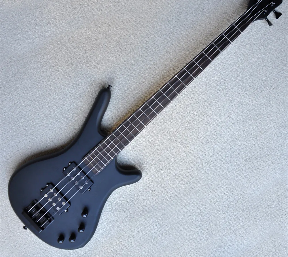 4 Strings Black body Electric Bass Guitar with Rosewood Fingerboard,Black Hardware,Provide customized service
4 Strings Black body Electric Bass Guitar with Rosewood Fingerboard,Black Hardware,Provide customized service