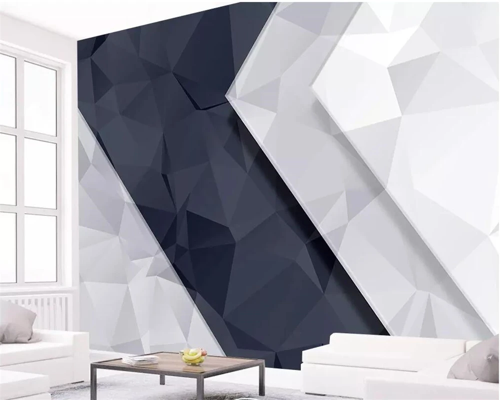 wellyu Customized large mural 3D wallpaper modern minimalist fashion three-dimensional geometric wallpaper background wallpaper
wellyu Customized large mural 3D wallpaper modern minimalist fashion three-dimensional geometric wallpaper background wallpaper