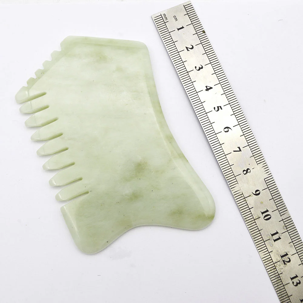 Green Gouache Scraper for Face Bian Stone Board Anti-Cellulite Massager Head Massage Tools with Comb
Green Gouache Scraper for Face Bian Stone Board Anti-Cellulite Massager Head Massage Tools with Comb