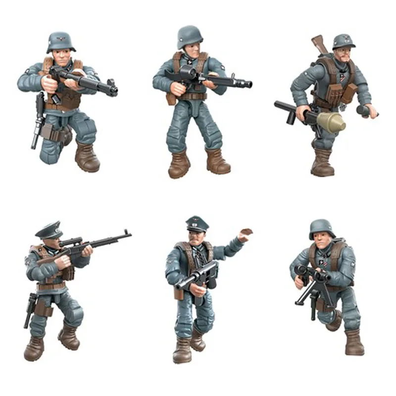 World War Battle in Normandy Mega Blocks Ww2 Germany Army Forces Figures Building Bricks Weapons Gun Toys for Boys Gifts
World War Battle in Normandy Mega Blocks Ww2 Germany Army Forces Figures Building Bricks Weapons Gun Toys for Boys Gifts